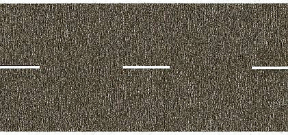 Z Noch 44100 - Confezione di 1 rotolo di strada di paese grigia (25 mm)