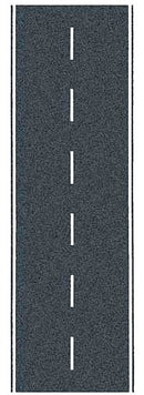 H0 Noch 60703 - Federal Road, Gray, 1 m long, 80 mm width