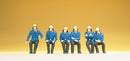 H0 Preiser 14207 - Seated firemen