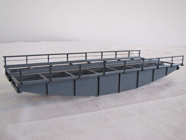 H0 Hack 12200 - Double metal arched box ramp. Model T28-2