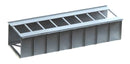 H0 Hack 50600 - Metal box ramp for American trestle bridge (without barriers). Model T200