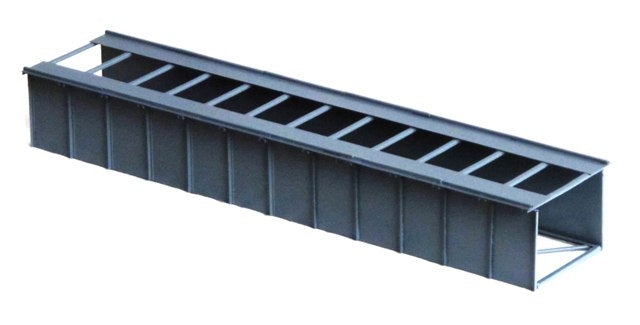 H0 Hack 50700 - Metal box ramp for American trestle bridge (without barriers). Model T300
