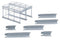 H0 Faller 180606 - Modern shopping cart roofing