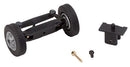 H0 Faller 163002 - Front axle, completely assembled for lorries / buses (with wheels)