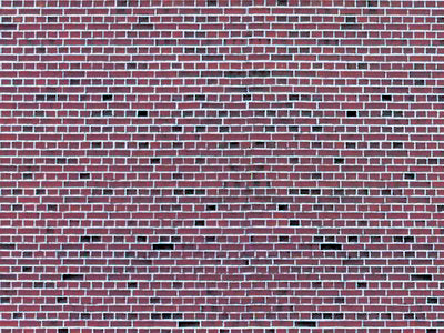 H0 Vollmer 46042 - Brick Wallplates