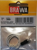H0 Brawa 3469 - Mini-controllo bianco 5,3 mm, 18V/26mA