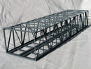 H0 Hack 11400 - Double metal trellis squared bridge. Model K42R-2