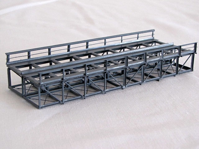 N Hack 21150 - Ponte doppio in metallo a traliccio inferiore. Modello KN15-2